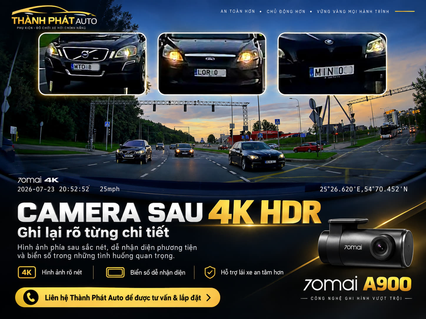 Camera Hành Trình 70mai A900