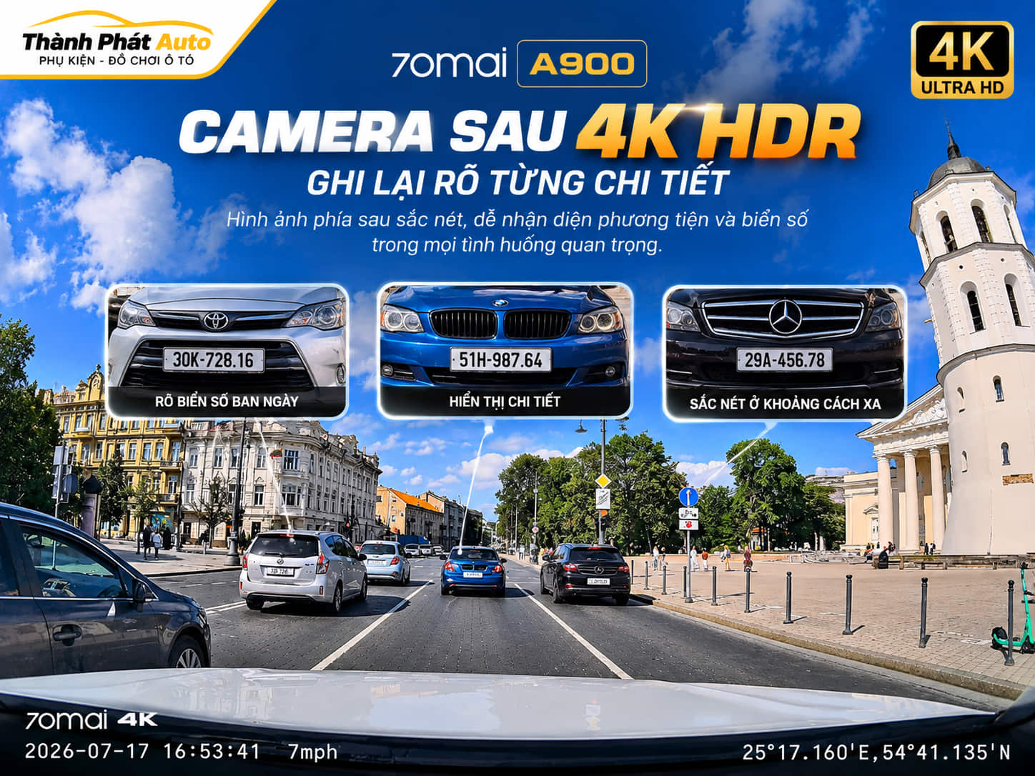 Camera Hành Trình 70mai A900