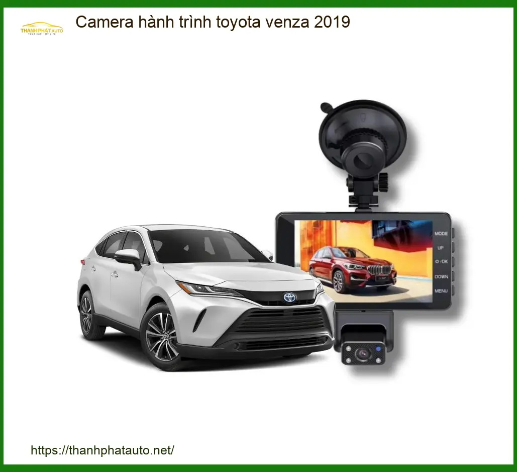 Camera hành trình Toyota Venza 2019 - Địa Chỉ Lắp Đặt Chính Hãng TPHCM