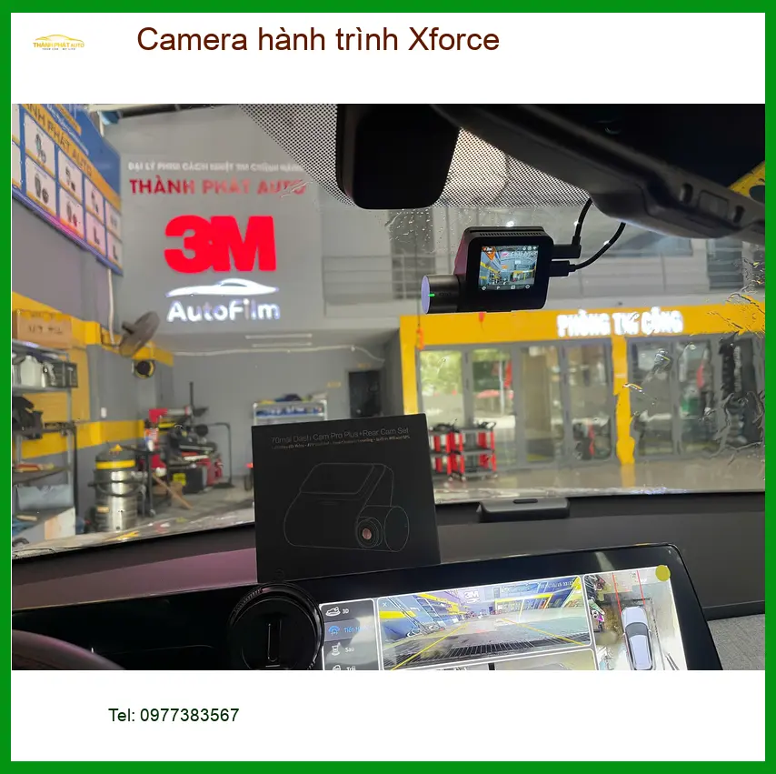 Chị Thảo lắp Camera hành trình Xforce cho Hyundai Accent tại Quận 9