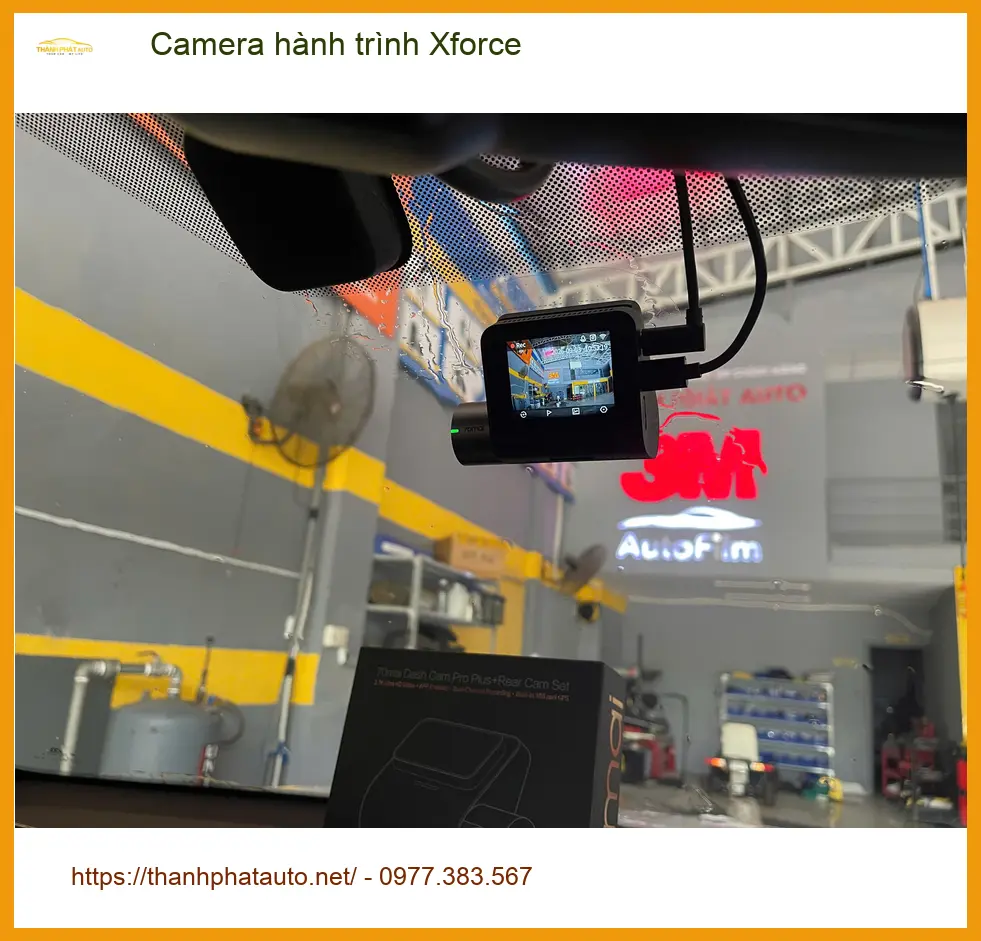 Chị Thảo lắp Camera hành trình Xforce cho Hyundai Accent tại Quận 9 ảnh thực tế 2