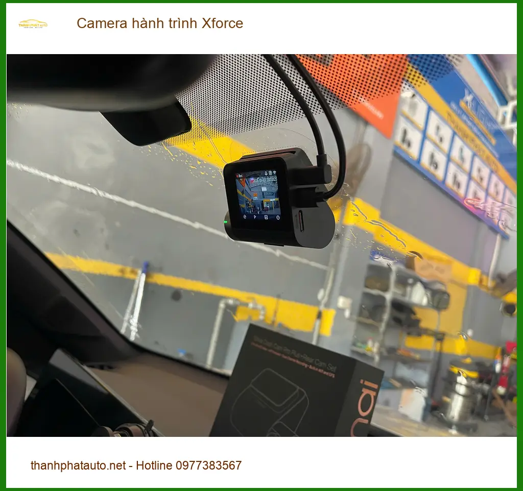 Chị Thảo lắp Camera hành trình Xforce cho Hyundai Accent tại Quận 9 ảnh thực tế 4