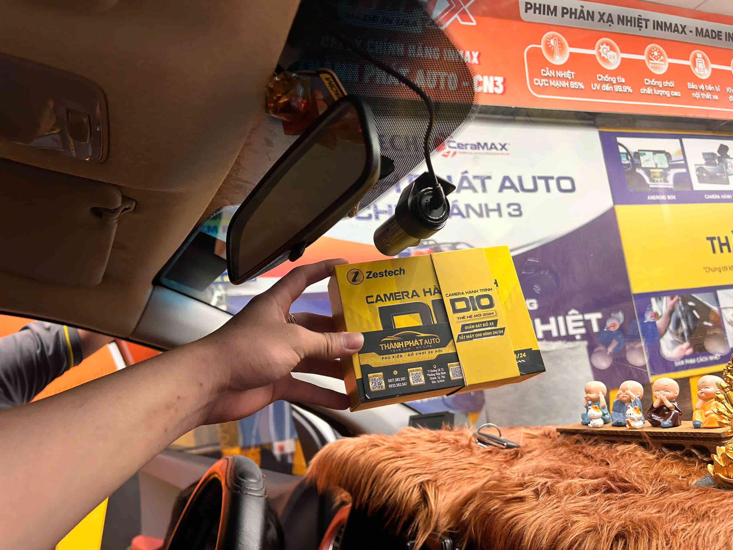 Camera hành trình Zestech cho ô tô tại Thành Phát Auto