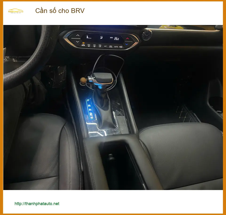Anh Duy thay cần số mới cho Honda BRV vì bị kẹt số tại Quận 9 ảnh thực tế 2