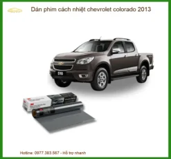Dán Phim Cách Nhiệt Chevrolet Colorado 2013 - Địa Chỉ Lắp Đặt Uy Tín TPHCM