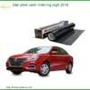 Dán Phim Cách Nhiệt MG MG5 2018 - Địa Chỉ Lắp Đặt Chính Hãng TPHCM