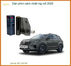 Dán Phim Cách Nhiệt MG RX5 2025 - Địa Chỉ Lắp Đặt Uy Tín TPHCM