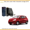 Dán Phim Cách Nhiệt Mitsubishi Mirage 2015 - Trung Tâm Thi Công Uy Tín TPHCM