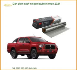 Dán Phim Cách Nhiệt Mitsubishi Triton 2024 - Trung Tâm Lắp Đặt Uy Tín TPHCM