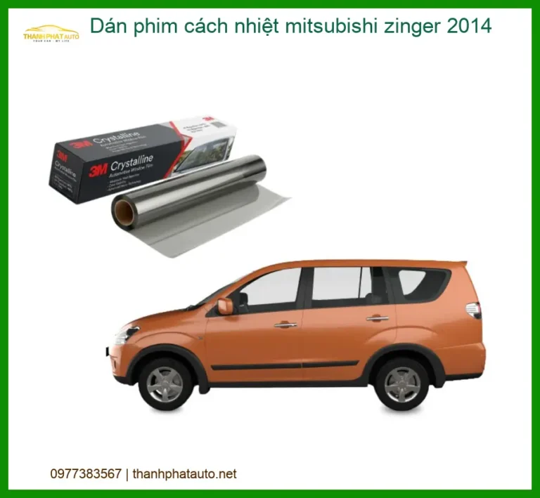 Dán Phim Cách Nhiệt Mitsubishi Zinger 2014 - Trung Tâm Gắn Chính Hãng TPHCM