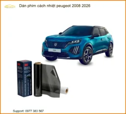 Dán Phim Cách Nhiệt Peugeot 2008 2026 - Trung Tâm Lắp Đặt Chính Hãng TPHCM