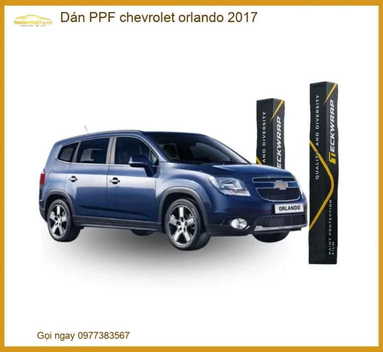 Dán PPF Ô Tô Chevrolet Orlando 2017 - Trung Tâm Lắp Đặt Uy Tín Giá Tốt TPHCM