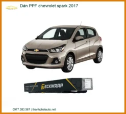 Dán Phim PPF Bảo Vệ Sơn Xe Chevrolet Spark 2017 - Trung Tâm Thi Công Chính Hãng TPHCM