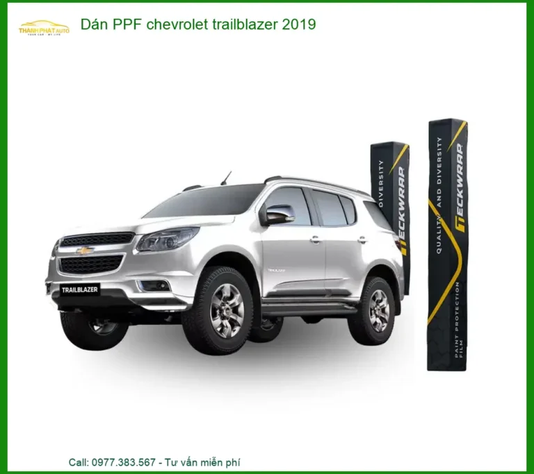 Dán PPF Chevrolet Trailblazer 2019 - Trung Tâm Lắp Đặt Chính Hãng TPHCM