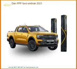 Dán Phim PPF Bảo Vệ Ford Wildtrak 2021 - Địa Chỉ Thi Công Uy Tín TPHCM