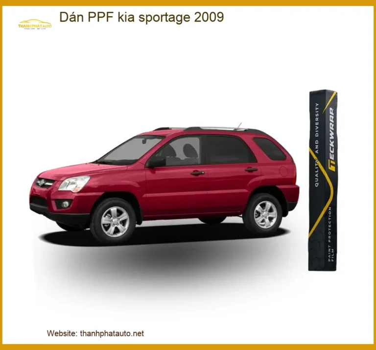Dán PPF Kia Sportage 2009 Cao Cấp - Trung Tâm Lắp Đặt Uy Tín TPHCM