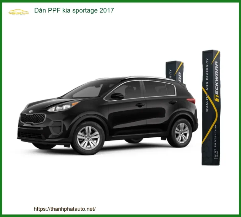 Dán Phim PPF Bảo Vệ Sơn Xe Kia Sportage 2017 - Địa Chỉ Lắp Đặt Uy Tín TPHCM