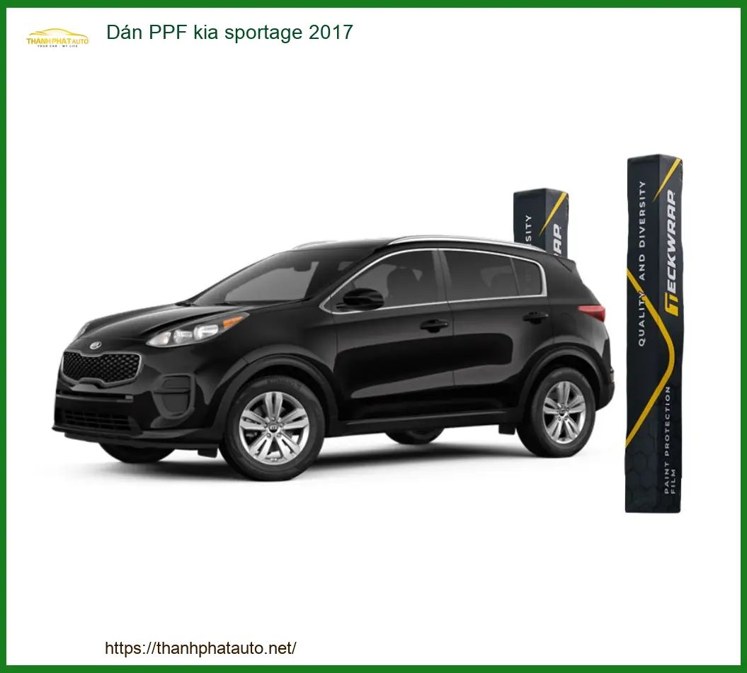 Dán Phim PPF Bảo Vệ Sơn Xe Kia Sportage 2017 - Địa Chỉ Lắp Đặt Uy Tín TPHCM