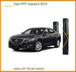 Dán PPF Bảo Vệ Sơn Xe Mazda 6 2015 - Địa Chỉ Thi Công PPF Chính Hãng TPHCM