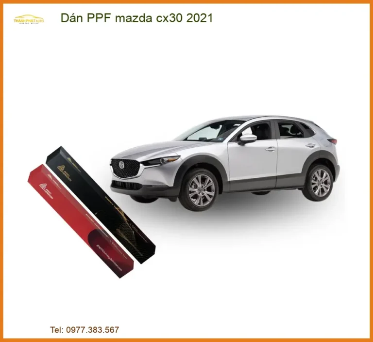 Dán PPF Mazda CX30 2021 - Trung Tâm Thi Công Chính Hãng Giá Tốt TPHCM
