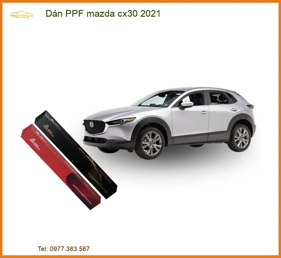 Dán PPF Mazda CX30 2021 - Trung Tâm Thi Công Chính Hãng Giá Tốt TPHCM