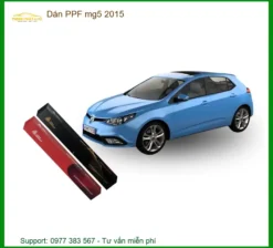 Dán Phim PPF Bảo Vệ Sơn MG5 2015 - Địa Chỉ Lắp Đặt Chính Hãng Uy Tín TPHCM
