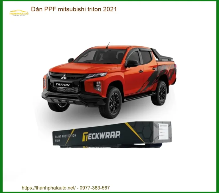 Dán PPF Mitsubishi Triton 2021 - Địa Chỉ Lắp Đặt Uy Tín TPHCM