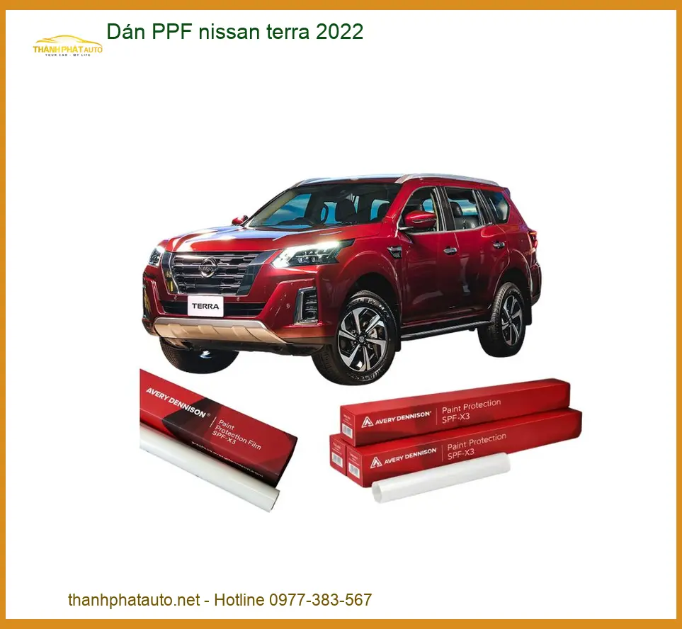 Dán PPF Nissan Terra 2022 - Địa Chỉ Lắp Đặt Uy Tín TPHCM