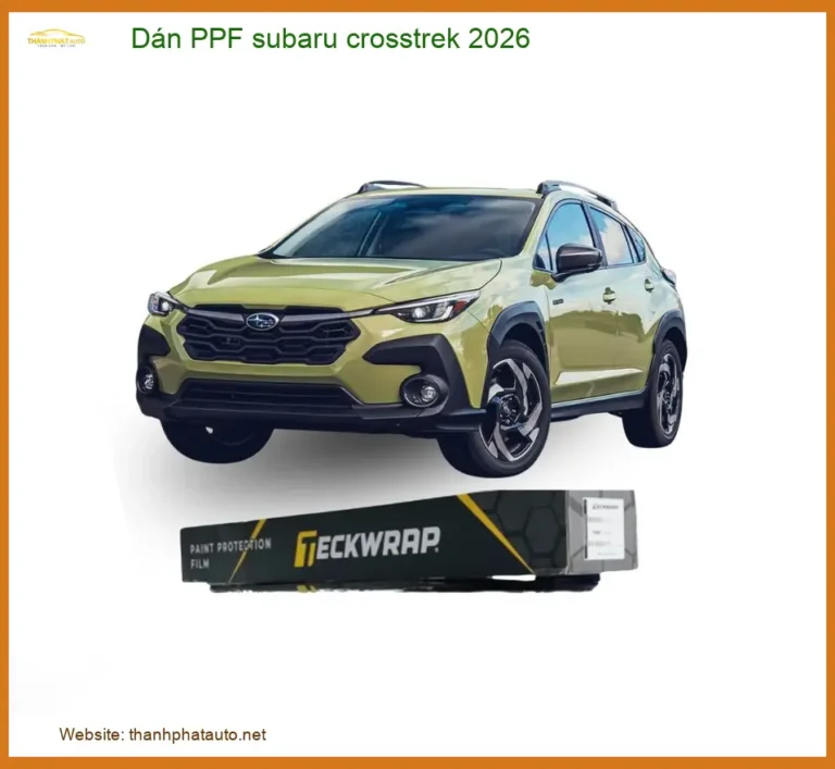 Dán PPF Subaru Crosstrek 2026 Cao Cấp - Địa Chỉ Thi Công Uy Tín TPHCM