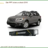 Dán Phim Bảo Vệ PPF Cho Xe Subaru Outback 2016 - Địa Chỉ Lắp Đặt Uy Tín TPHCM