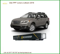 Dán Phim Bảo Vệ PPF Cho Xe Subaru Outback 2016 - Địa Chỉ Lắp Đặt Uy Tín TPHCM