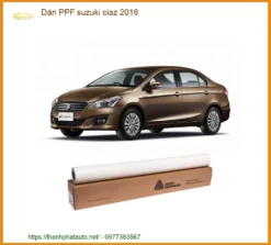 Dán PPF Ô Tô Suzuki Ciaz 2016 - Địa Chỉ Lắp Đặt Chính Hãng TPHCM