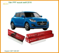 Dán Phim Bảo Vệ Sơn PPF Suzuki Swift 2016 - Trung Tâm Thi Công Chính Hãng TPHCM