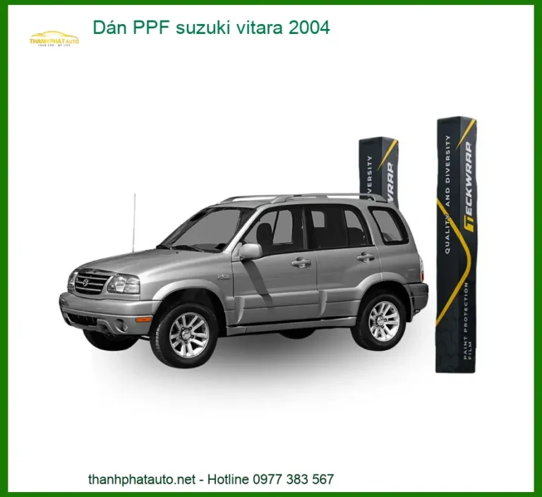 Dán PPF Bảo Vệ Sơn Xe Suzuki Vitara 2004 - Địa Chỉ Thi Công Uy Tín TPHCM