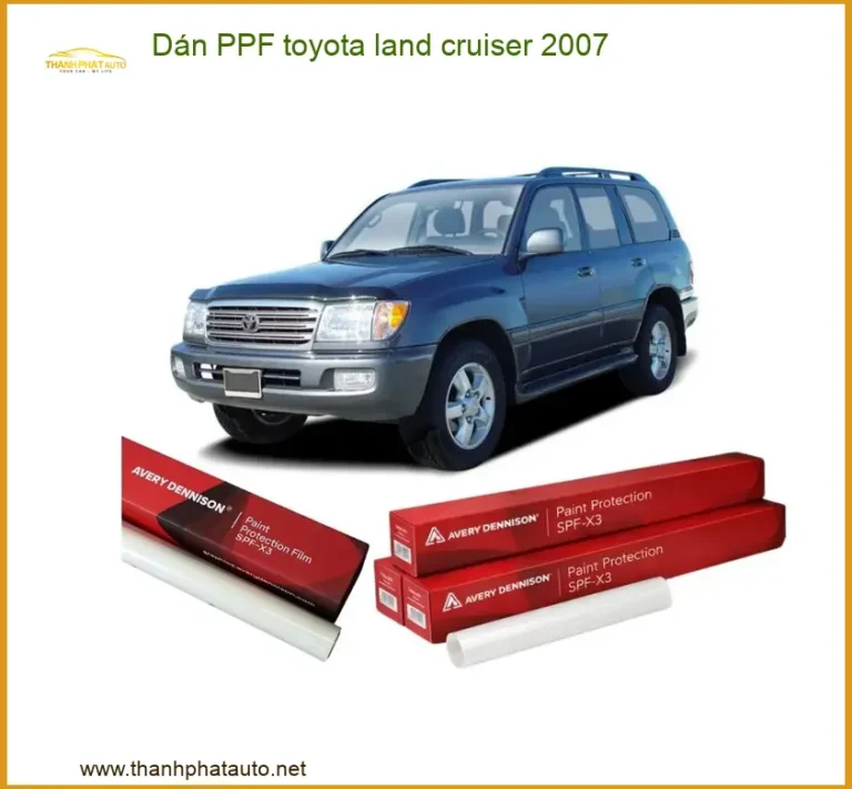 Dán PPF Toyota Land Cruiser 2007 - Trung Tâm Nâng Cấp Cao Cấp TPHCM