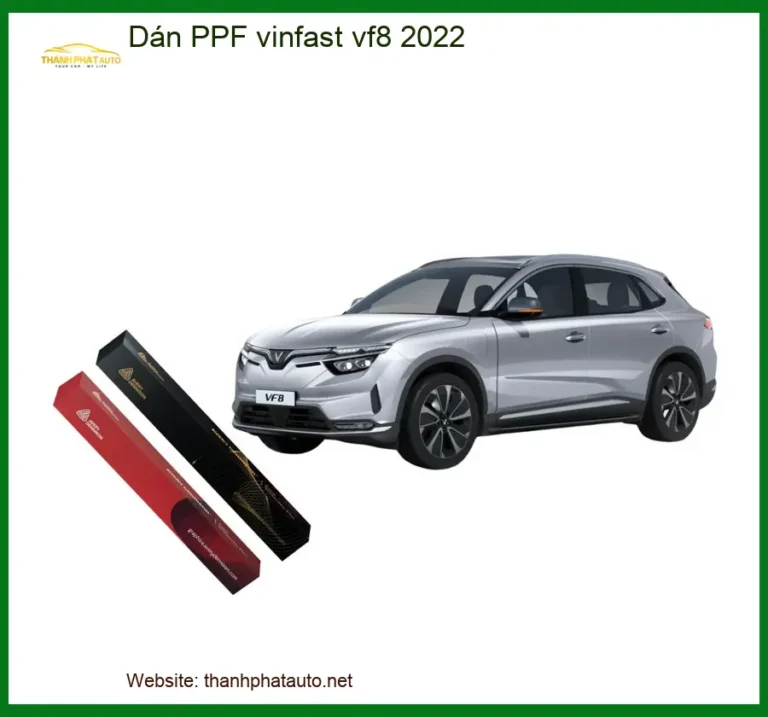 Dán Phim PPF Bảo Vệ Sơn Vinfast VF8 2022 - Trung Tâm Thi Công Uy Tín TPHCM
