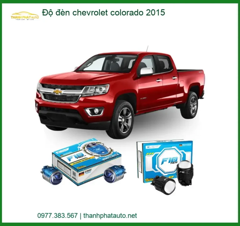 Độ Đèn Xe Chevrolet Colorado 2015 - Trung Tâm Lắp Đặt Chính Hãng TPHCM