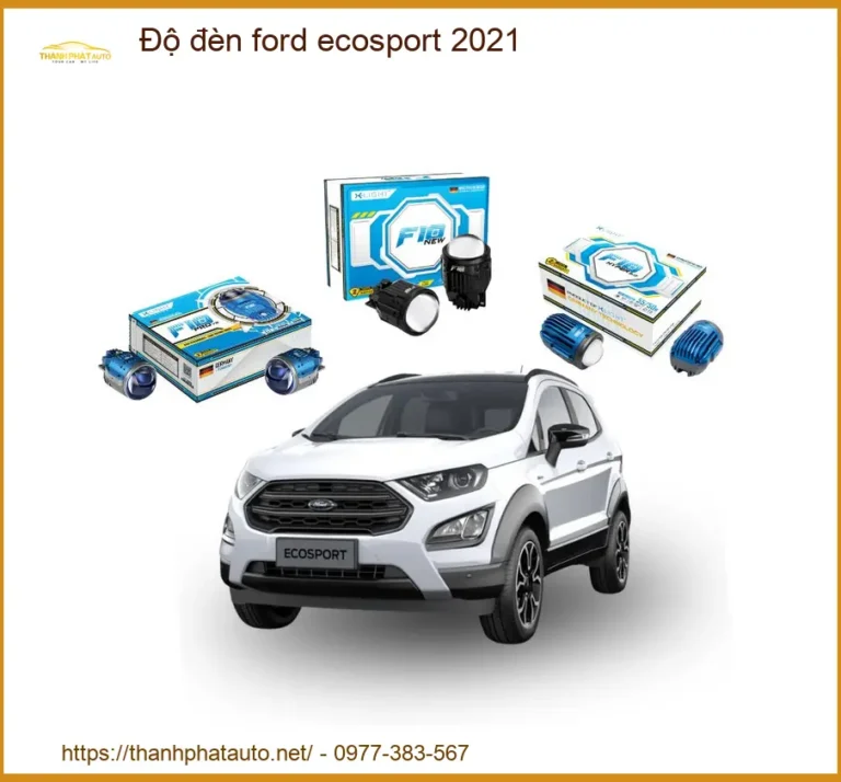 Độ Đèn Ford Ecosport 2021 - Trung Tâm Nâng Cấp Chính Hãng TPHCM