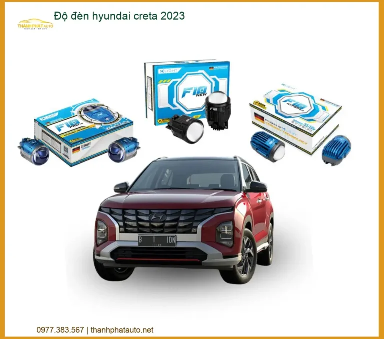 Độ đèn Hyundai Creta 2023 - Trung Tâm Nâng Cấp Đèn Xe Uy Tín Giá Tốt TPHCM