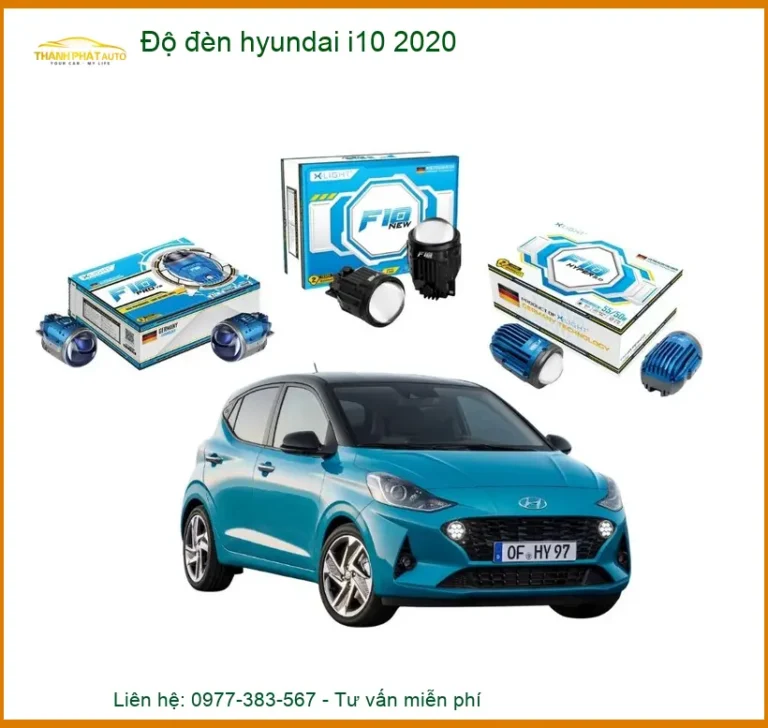 Độ Đèn Bi Gầm Led Hyundai i10 2020 - Trung Tâm Lắp Đặt Chính Hãng TPHCM
