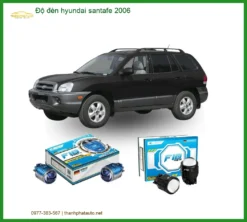 Độ đèn Hyundai Santafe 2006 - Trung Tâm Nâng Cấp Chính Hãng TPHCM