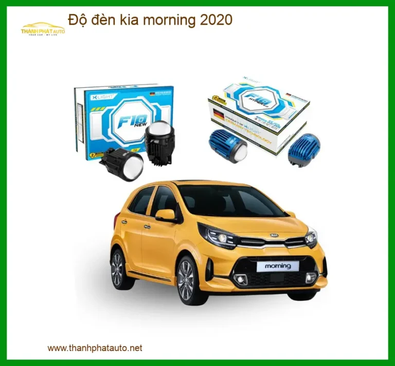 Dịch Vụ Độ Đèn Xe Kia Morning 2020 - Địa Chỉ Nâng Cấp Đèn Uy Tín Tại TPHCM