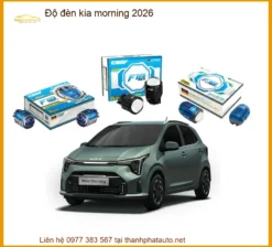 Độ đèn Kia Morning 2026 - Địa Chỉ Độ Đèn Chính Hãng Giá Tốt TPHCM