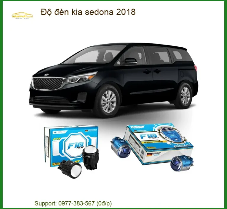 Độ Đèn Bi LED Laser Kia Sedona 2018 - Địa Chỉ Lắp Đặt Chính Hãng TPHCM