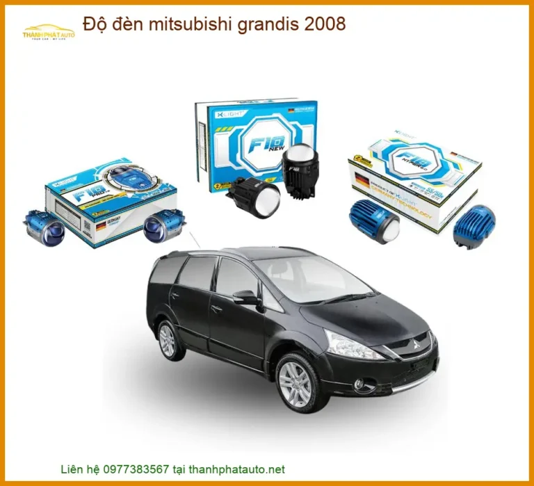 Độ Đèn Mitsubishi Grandis 2008 - Trung Tâm Lắp Đặt Uy Tín TPHCM