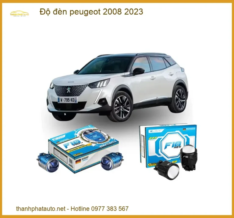 Độ Đèn Peugeot 2008 2023 - Trung Tâm Nâng Cấp Đèn Chính Hãng TPHCM