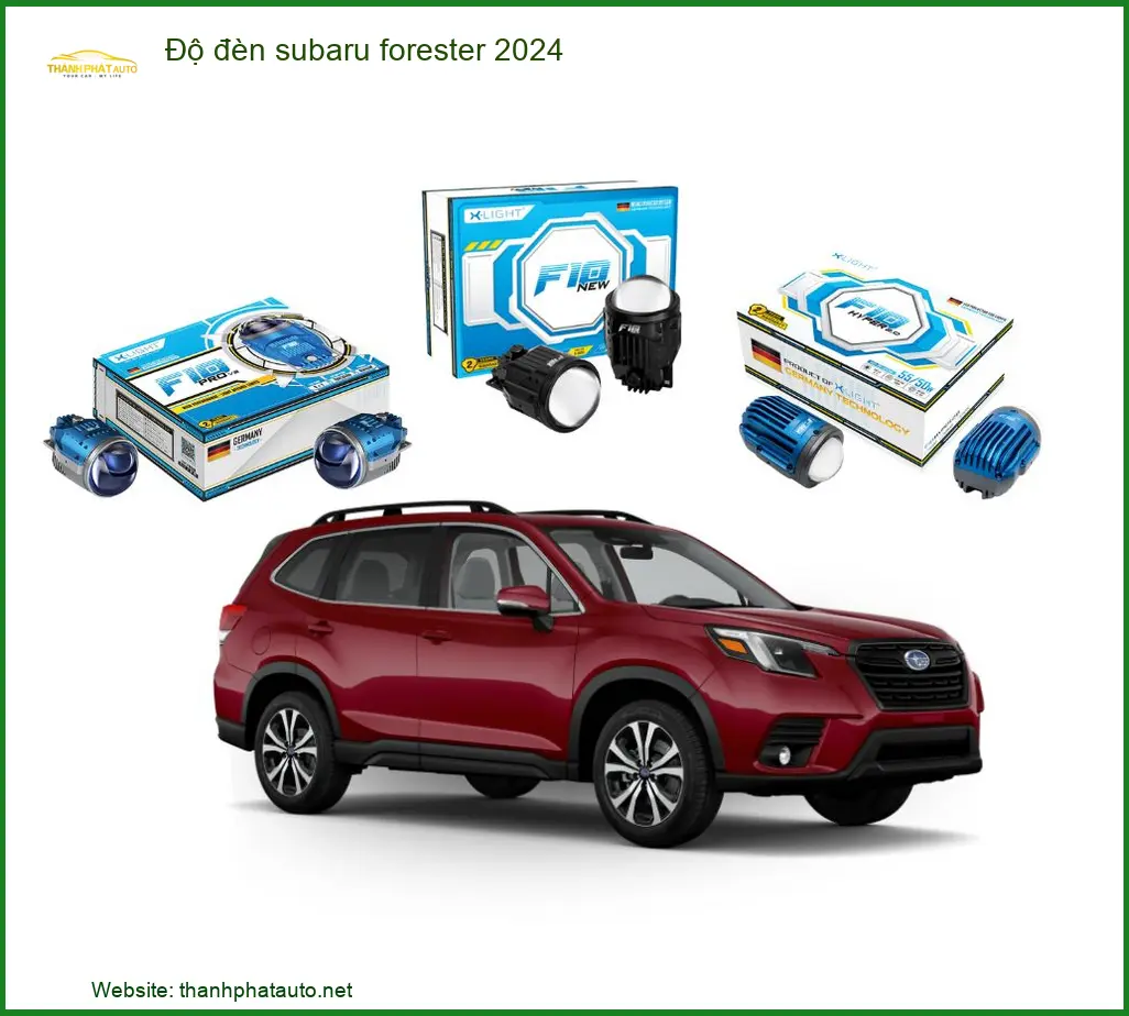 Độ đèn Bi LED Subaru Forester 2024 - Trung Tâm Nâng Cấp Uy Tín TPHCM