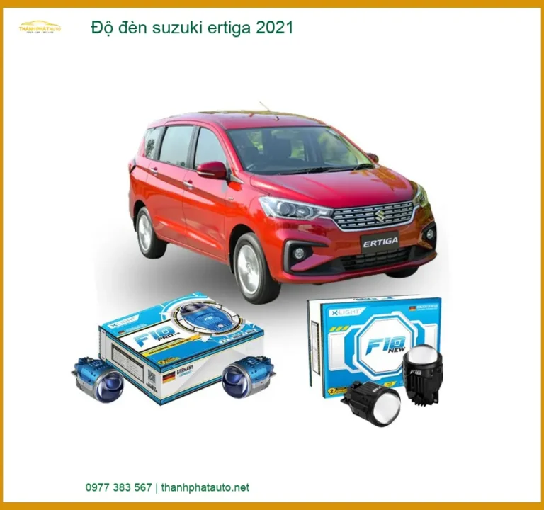 Độ Đèn Suzuki Ertiga 2021 - Trung Tâm Độ Chính Hãng TPHCM