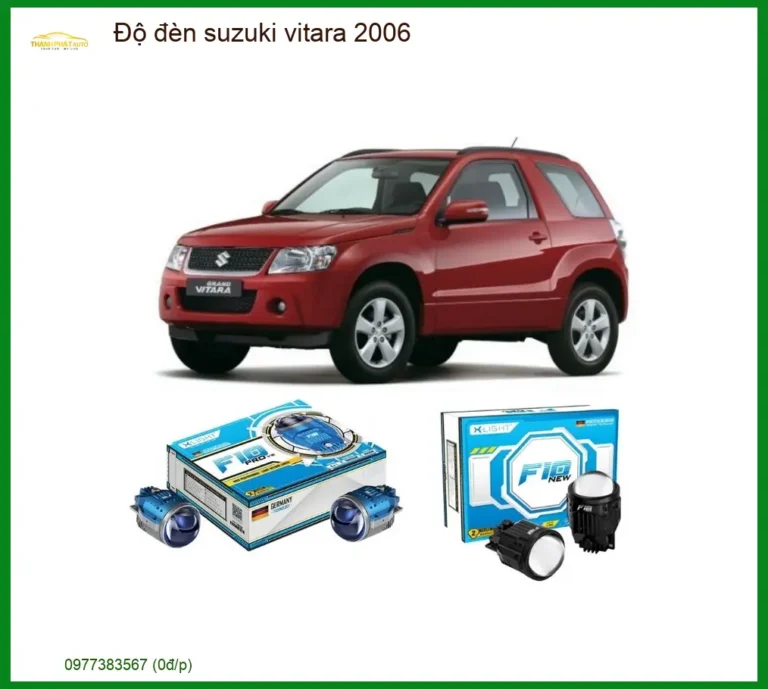 Độ Đèn Bi LED Suzuki Vitara 2006 - Địa Chỉ Lắp Đặt Chính Hãng TPHCM
