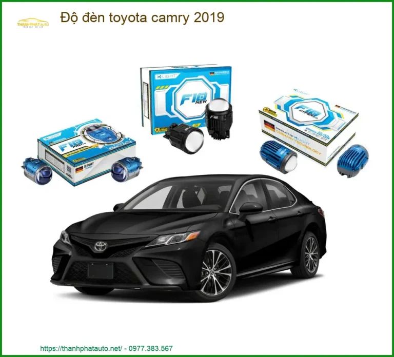 Độ Đèn LED Bi Xenon Toyota Camry 2019 - Địa Chỉ Lắp Đặt Uy Tín TPHCM